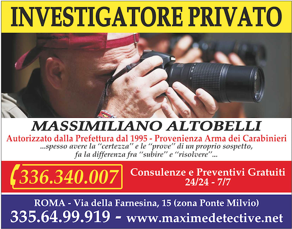 Agenzia Investigativa Massimiliano Altobelli